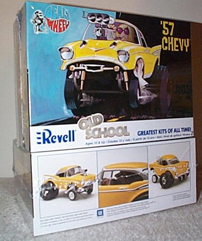 revell model kits cars old school
