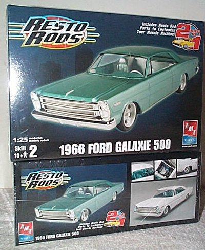1966 Ford galaxie model car kit #3