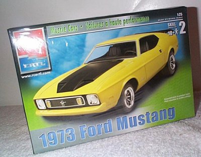 Ford mustang plastic model kit #6
