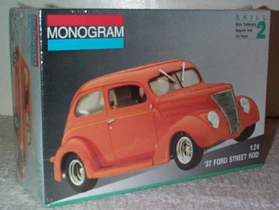 Monogram 1937 ford kit #7